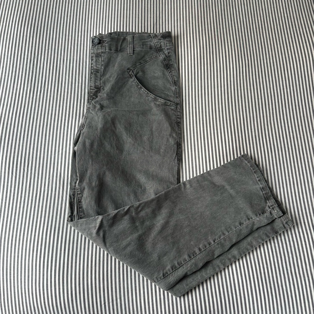 Anthropologie - Amadi Gray Straight-leg Pants - Size M